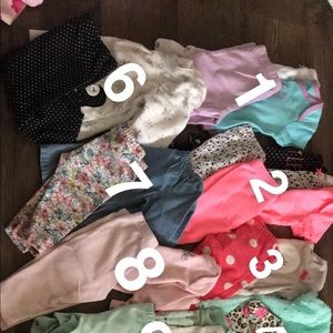 infant babygirl outfit lot  ( SOLD ON FB )